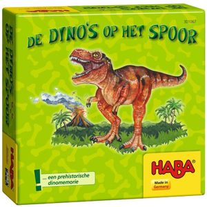 De Dino's Op Het Spoor - Memoryspel voor 2-4 spelers vanaf 5 jaar - Haba