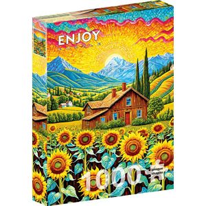 Sunflower House Puzzel (1000 stukjes)