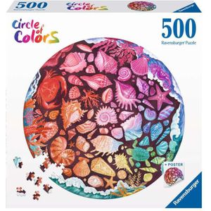 Circle of Colors Seashells Puzzel (500 stukjes)