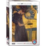 Gustav Klimt - The Music Puzzel (1000 stukjes)