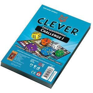 999 Games Clever Challenge Scoreblok - Dobbelspel - 8+ - 1-4 spelers - Nieuwe uitdagingen en bonussen