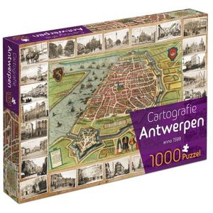 Antwerpen Cartografie Puzzel (1000 stukjes)