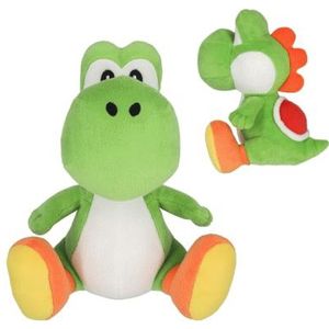 Nintendo Together+ Super Mario - Knuffel - Yoshi - Pluche - Groen - 20cm