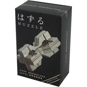 Huzzle Cast Puzzle - Hourglass (level 6)