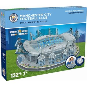 Manchester City - Etihad Stadium 3D Puzzel (132 stukjes)