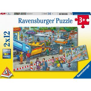 Werk aan de Weg Puzzel (2x12 Stukjes)