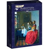 Vermeer - The Girl with the Wine Glass Puzzel (1000 stukjes)