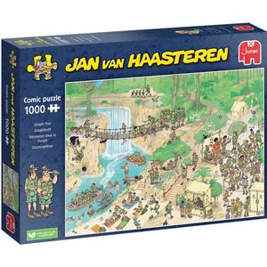 Jan van Haasteren - Jungletocht Puzzel (1000 stukjes)
