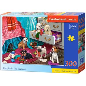 Puppies in the Bedroom Puzzel (300 stukjes)
