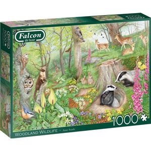 Falcon puzzel Woodland Wildlife - Legpuzzel - 1000 stukjes