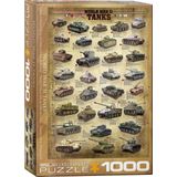 World War II Tanks Puzzel (1000 stukjes)