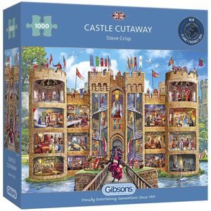 Castle Cutaway Puzzel (1000 stukjes)
