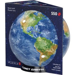 Planet Earth Tin Puzzel (550 stukjes)
