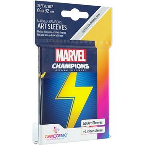 Sleeves Marvel Champions - Ms. Marvel (50+1 stuks)