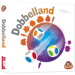White Goblin Games Dobbelland - Racespel voor 2-4 spelers vanaf 8 jaar