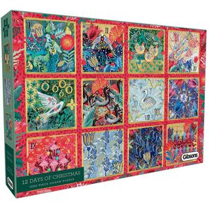 12 Days of Christmas Puzzel (1000 stukjes)