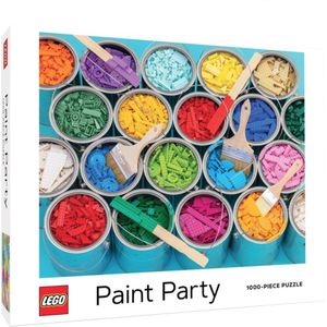 Kleurrijke Lego Paint Party Puzzel (1000 stukjes)