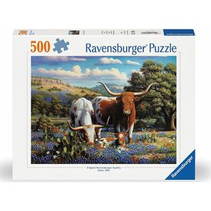 Loving Longhorns Puzzel (500 stukjes)