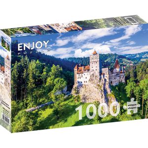 Bran Castle in Summer - Romania Puzzel (1000 stukjes)