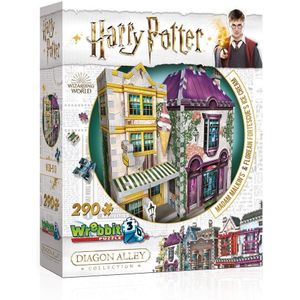 Wrebbit 3D Puzzel - Harry Potter Madam Malkin's & Florean Fortescue's Ice Cream