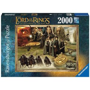 Lord of the Rings Fellowship Of The Ring - Legpuzzel (2000 Stukjes)