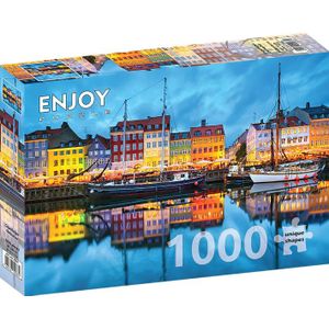 Copenhagen Old Harbor (1000 stukjes)