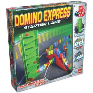Domino Express Starter Lane - Speelplezier voor jong en oud - 60 dominostenen