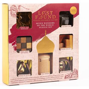 Seven Wonders of the World 7 Puzzle Set