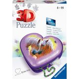 Hartendoosje Paarden (54 Stukjes) - Ravensburger 3D Puzzel