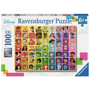 Disney Collage Puzzel (100 XXL Stukjes)