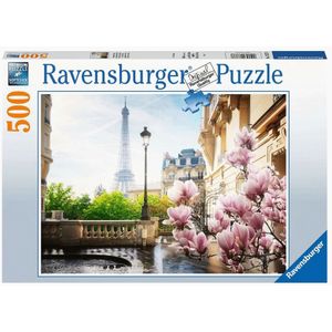 Lente in Parijs Puzzel (500 Stukjes)