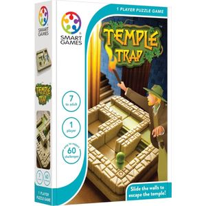 SmartGames Temple Trap - Uitdagend denkspel met 60 opdrachten voor jong en oud