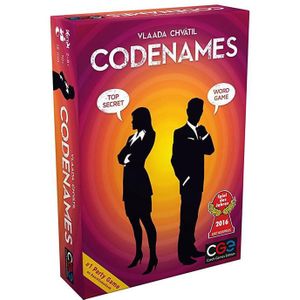 Top Secret Woordspel: Codenames - Het spannende gezelschapsspel voor alle leeftijden!