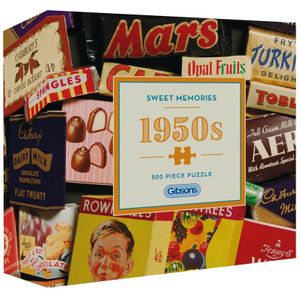 Sweet Memories of the 1950s - Gift Box (500 stukjes)