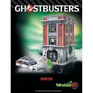 Ghostbusters Firehouse Headquarters 3D Puzzel (500 stukjes)