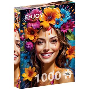 Flower Girl Puzzel (1000 stukjes)