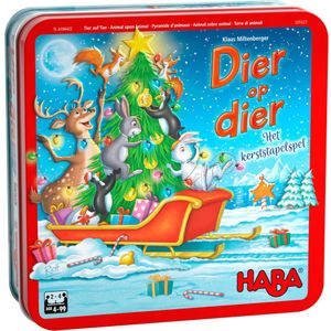 Haba - Haba Dier Op Dier Het Kerststapelspel