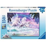 Eenhoorn aan het Strand - Puzzel (150 stukjes, thema eenhoorns)