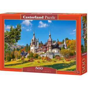 Castle Peles, Romania Puzzel (500 stukjes)