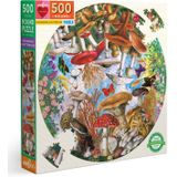 Mushrooms and Butterflies Puzzel (500 stukjes)