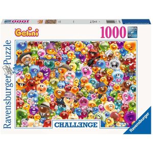 Heel veel Gelini Puzzel (1000 stukjes) - Kleurrijke Ravensburger puzzel met Gelini thema