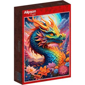 Colorful Dragon - Legpuzzel - Multikleur - Karton - 1000 Stukjes