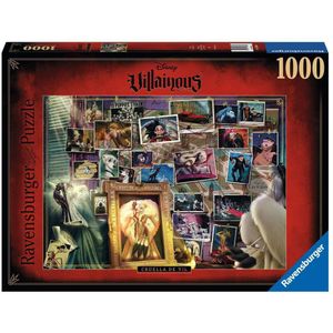 Villainous - Cruella de Vil Puzzel (1000 stukjes)