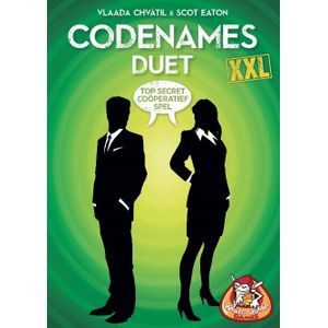 White Goblin Games - Codenames Duet XXL - Gezelschapsspel