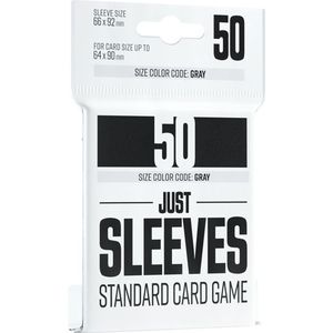 Just Sleeves - Standard Card Game Zwart (50 stuks)