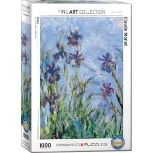 Irises (Detail) - Claude Monet Puzzel (1000 stukjes)