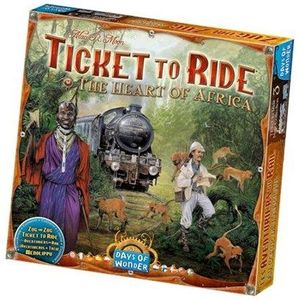 Days of Wonder Ticket Aan Ride Map Coll. #3 Africa (Nordic/DE/UK)