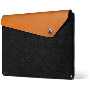 Mujjo Sleeve 12 ""- Premium Case for MacBook with details of Genuine leather