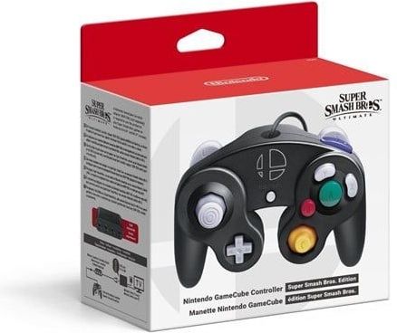 Nintendo GameCube Controller - Super Smash Bros. Edition Zwart USB Gamepad Analoog/digitaal Nintendo Switch