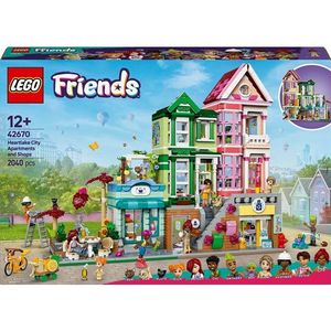 LEGO Friends 42670 Heartlake City appartementen en winkels